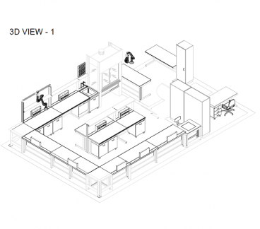 Rendering 3d layout