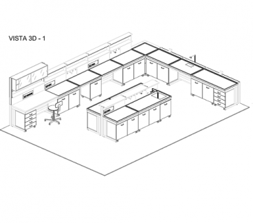 Rendering 3d layout